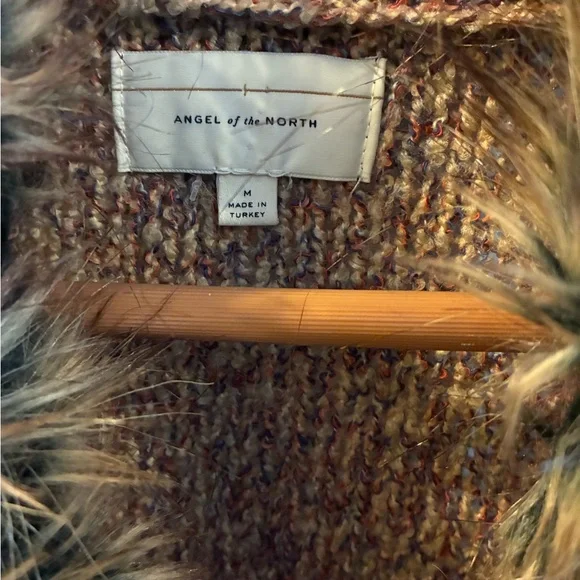 Anthropologie Angel of the North Sweater, Sz M - Picture 3 of 10